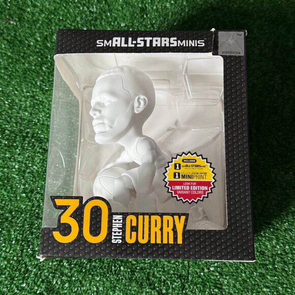 Stephen Curry Warriors smALL-STARS Minis Extremely Rare White Color Variant NEW - Picture 2 of 9